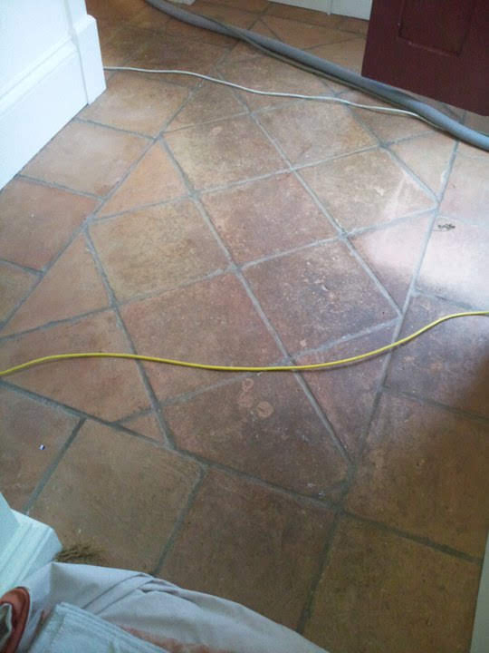 Terracotta floor cleaning Lincolnshire