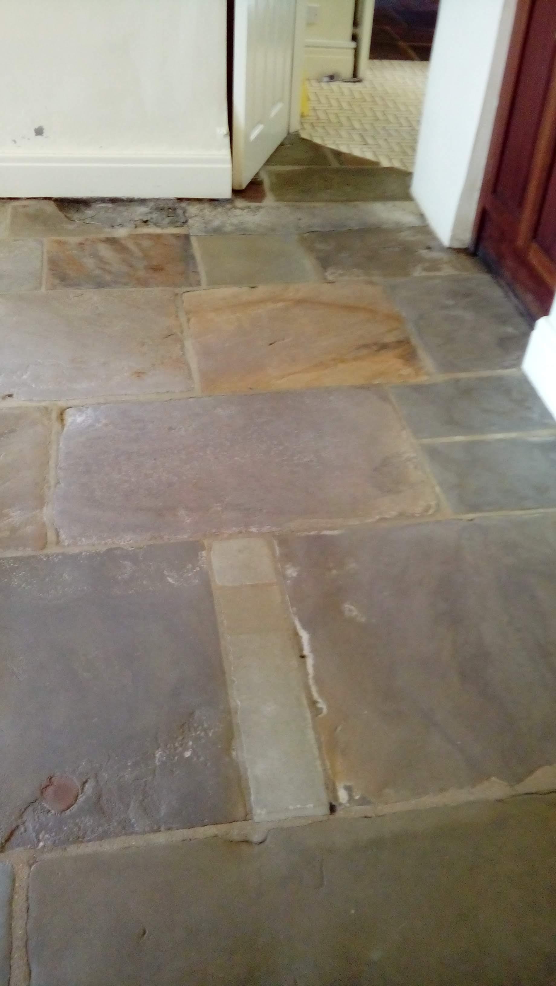 stone floor cleaning Derbyshire Nottinghamshire Leicestershire flagstone