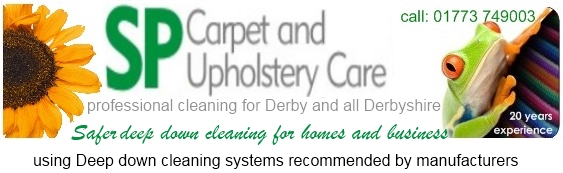 carpet upholstery cleaning in Derby Derbyshire and surrounding cleaning a safer way