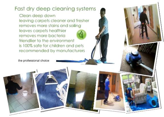 the family carpet cleaning company in Derbyshire