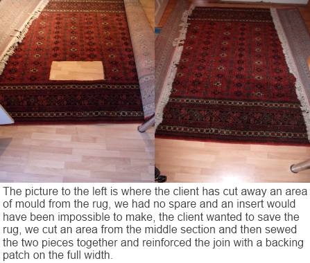 Carpet repairs in Derby Burton Sheffield