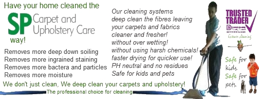 carpet cleaning company also all derbyshire areas