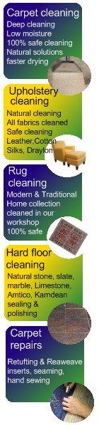 carpet and upholstery cleaning in Derby and Derbyshire